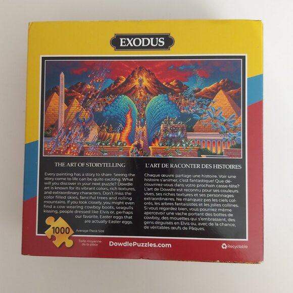 1000 Piece "Exodus" Jigsaw Puzzle - Picture 6 of 7
